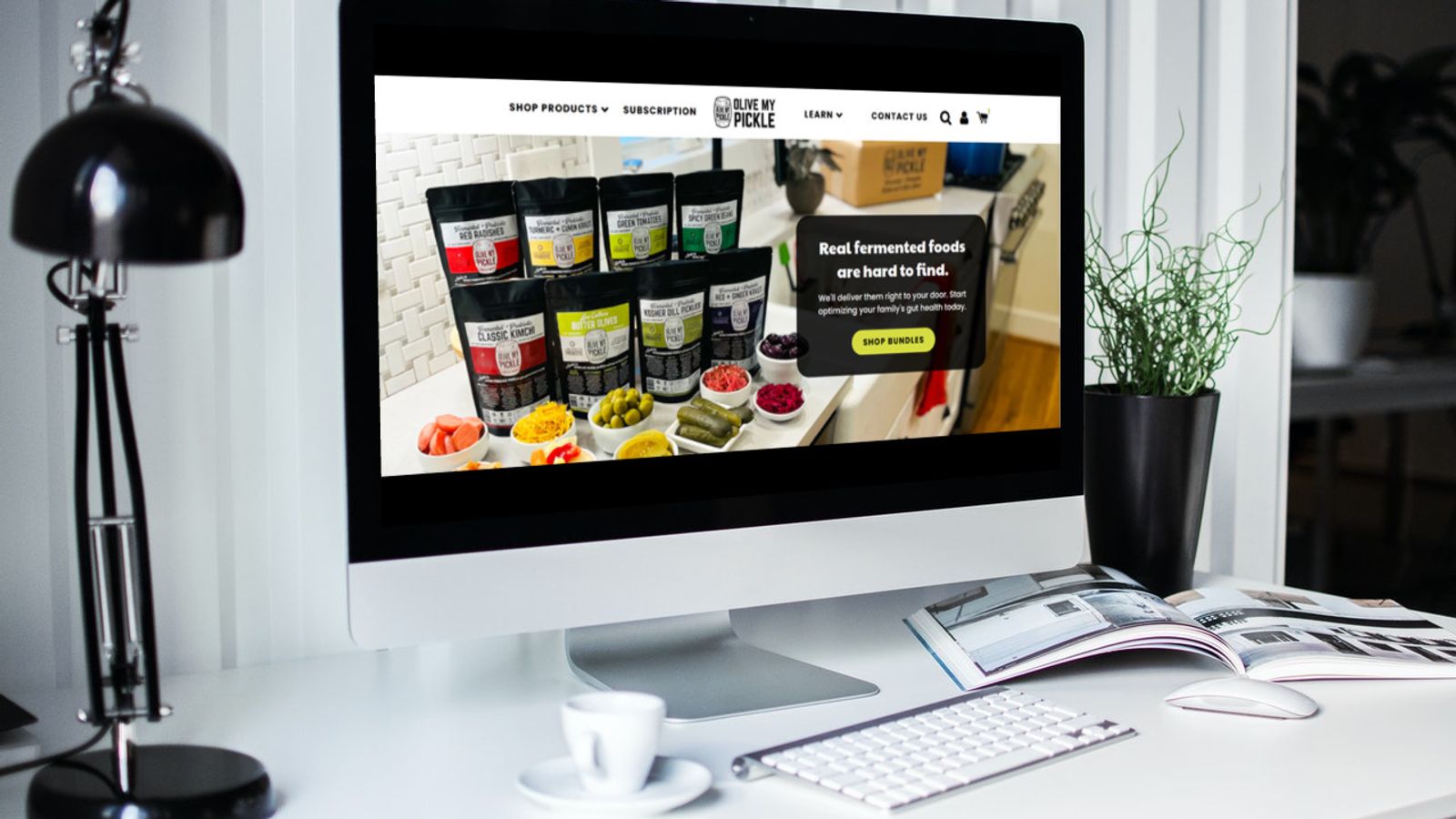 Shopify Website Redesign – Olive My Pickle
