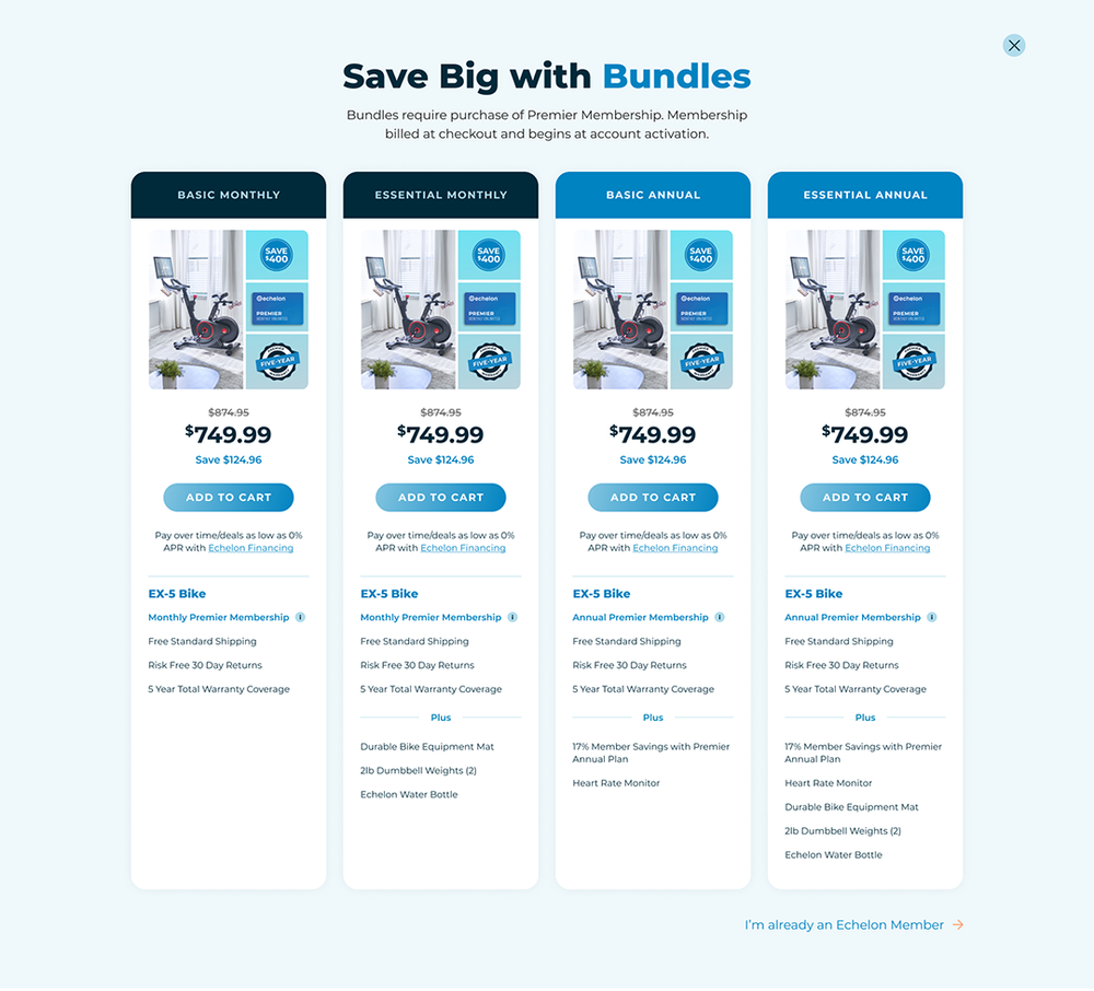 Website Redesign – Echelon