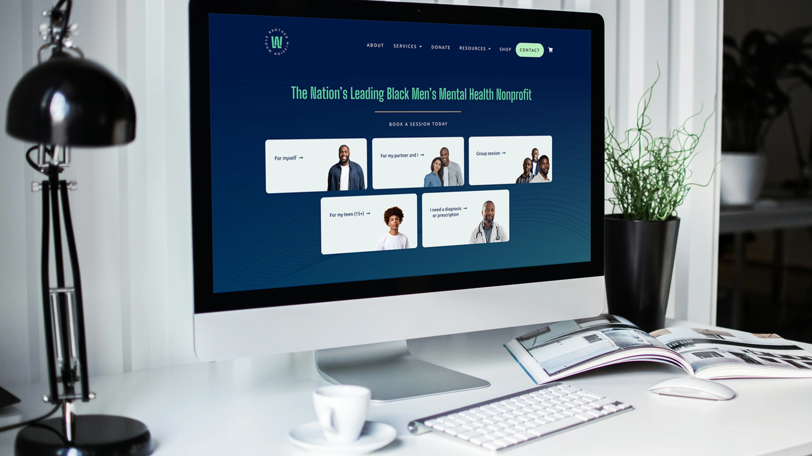 Website Redesign for Whole Brother Mission