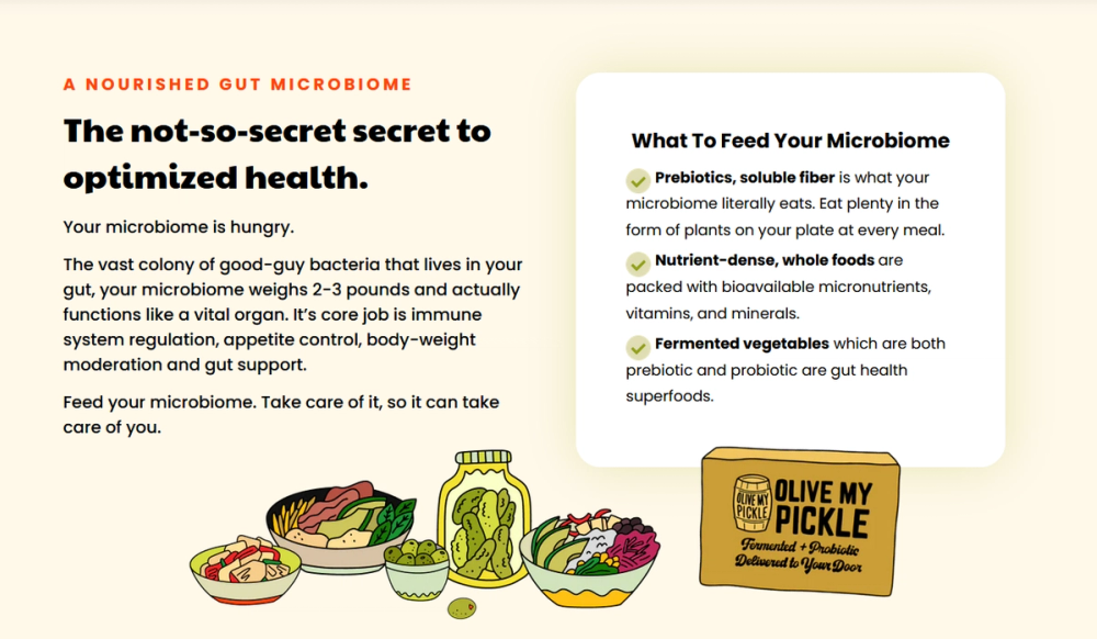 Shopify Website Redesign – Olive My Pickle