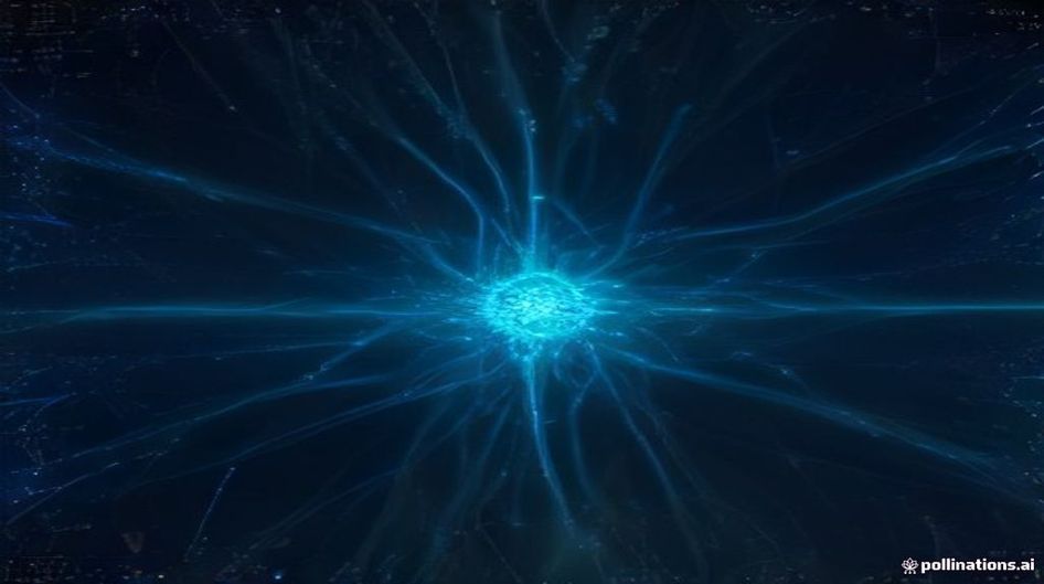 AI-generated cover: Abstract neural network visualization showing expert routing, transparent European map background, and cybersecurity circuit patterns flowing through layers, digital neon blue and 