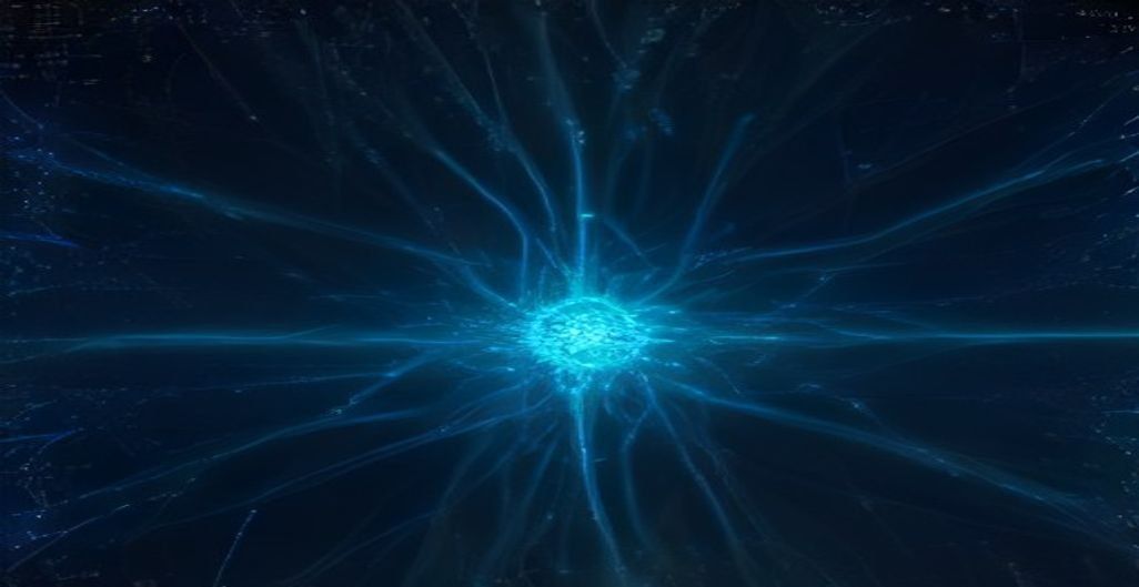 AI-generated cover: Abstract neural network visualization showing expert routing, transparent European map background, and cybersecurity circuit patterns flowing through layers, digital neon blue and