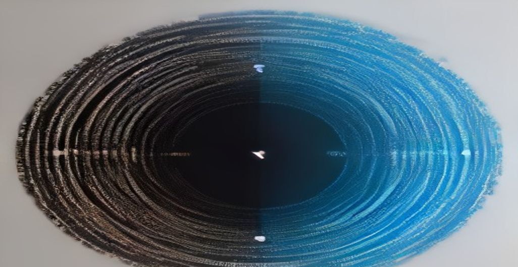 AI-generated cover: An abstract visual of text characters with faint, glowing statistical noise patterns overlaid, representing an invisible watermark in language model output, no logos or text
