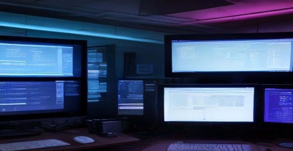 AI-generated cover: hacker hands on a mechanical keyboard in a dim room with glowing Claude Code monitors