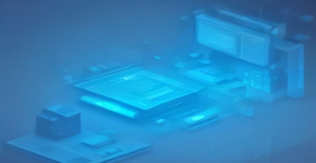 AI-generated cover: A stylized isometric view of a telecommunications infrastructure hub with translucent blue flowcharts showing AI agents handling claims, code generation, and compliance checks, no