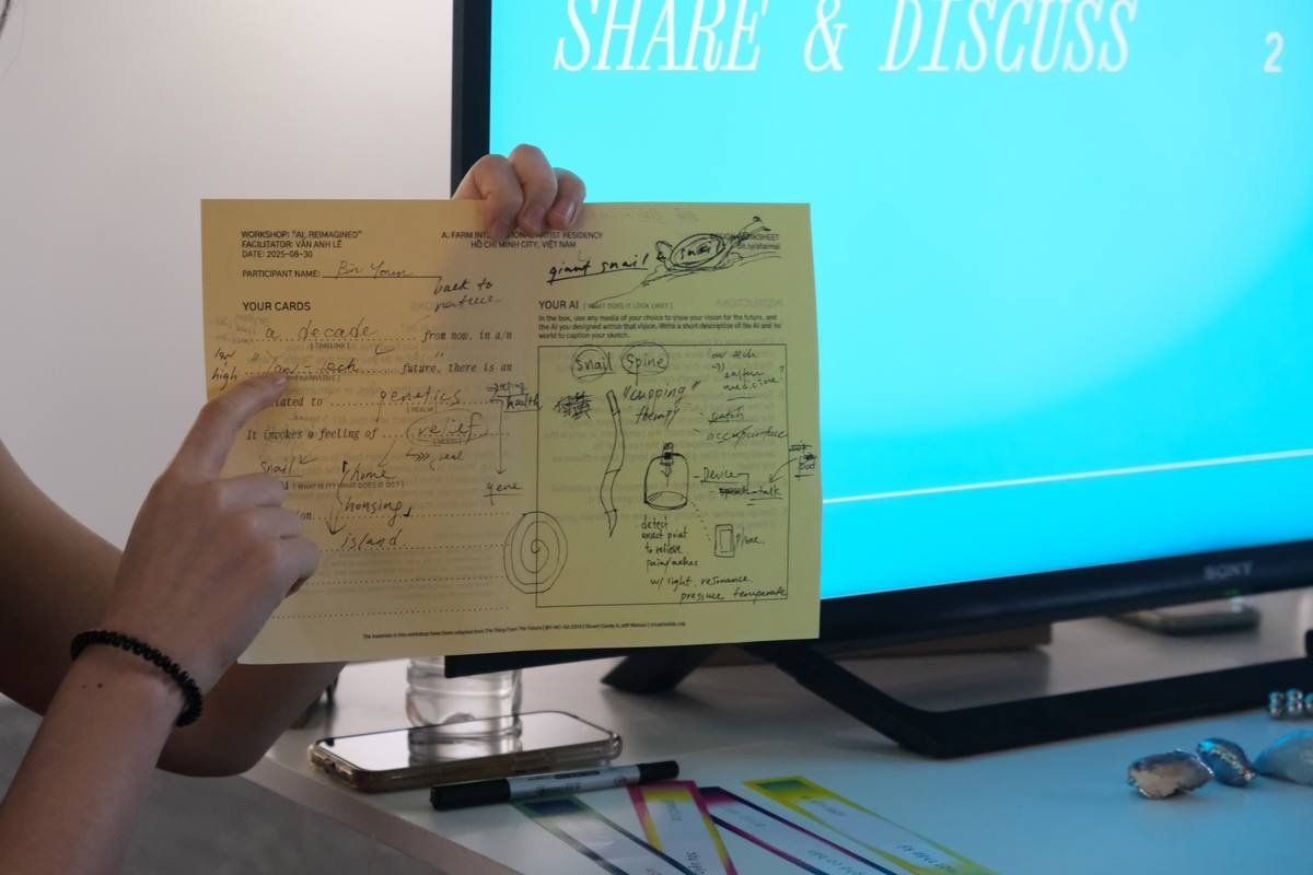 Ai, Reimagined | Tái tưởng tượng, Ai – A workshop with/cùng Vân Anh Lê — 6