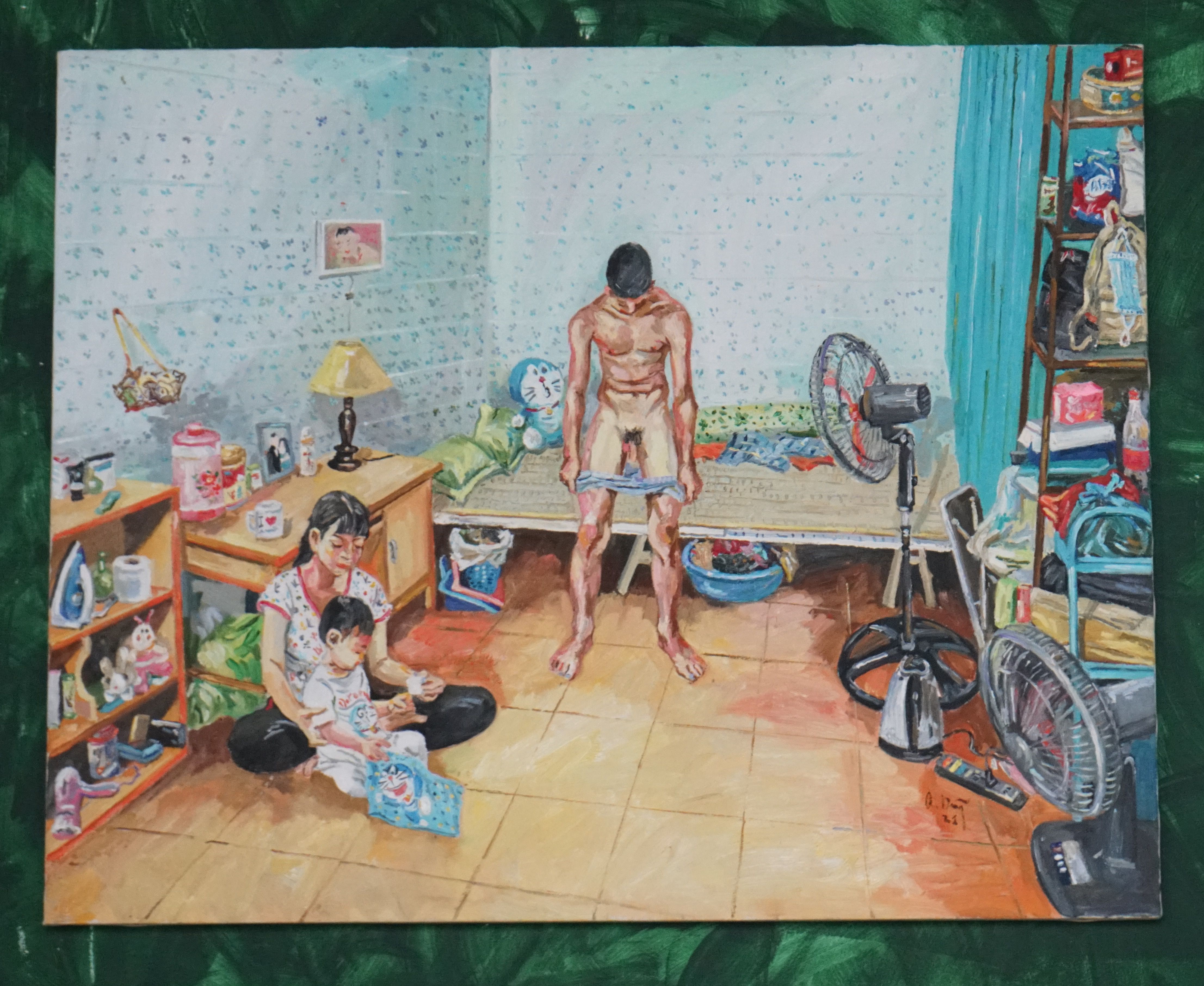 Immigrant's room 