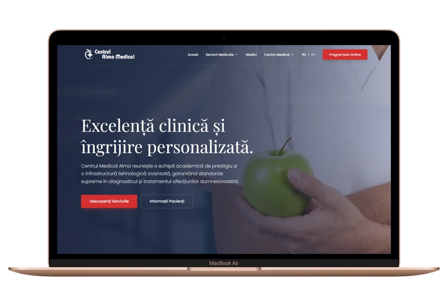 Creare site web de prezentare - Digital Empr