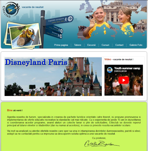 Website vechi Elite Club