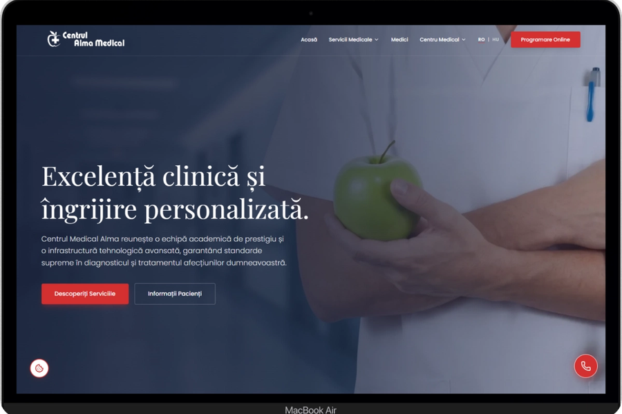 Creare site web de prezentare — Digital Empr