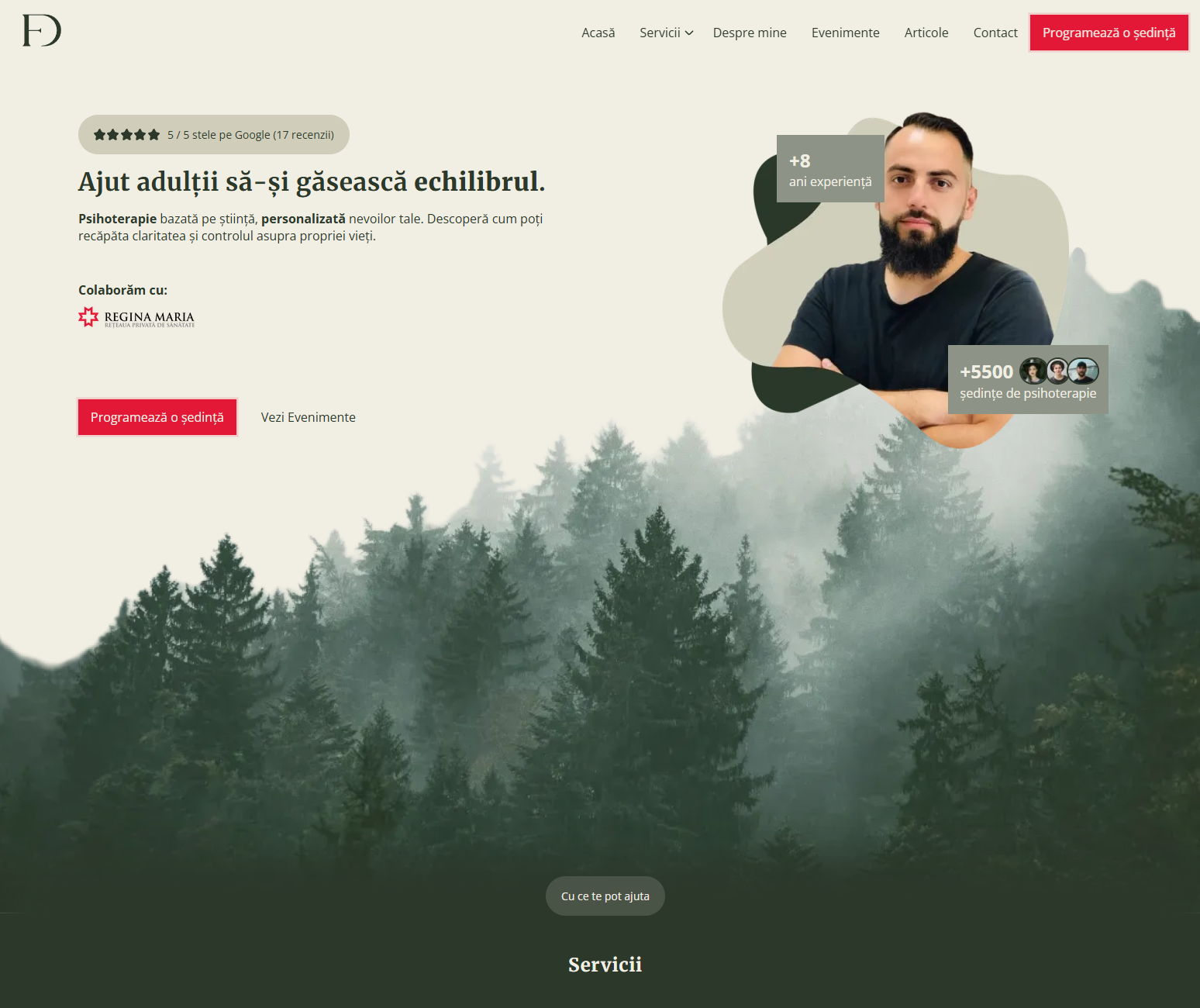 Pagina de Acasa