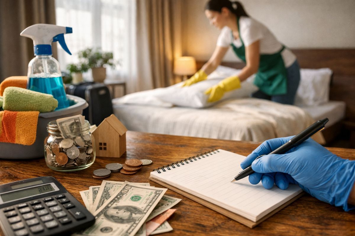 How Much to Charge for Airbnb Cleaning Without Losing