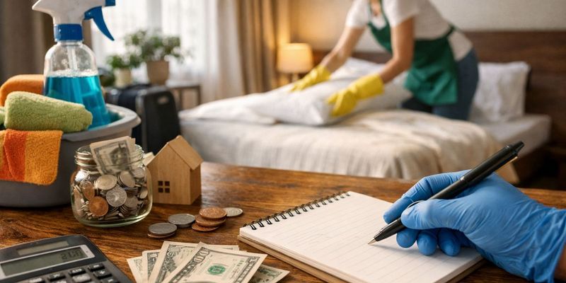 How Much to Charge for Airbnb Cleaning Without Losing