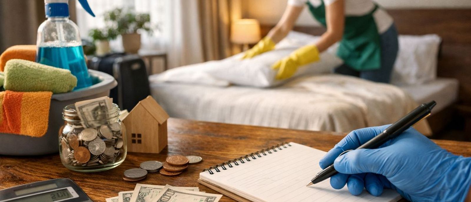 How Much to Charge for Airbnb Cleaning Without Losing