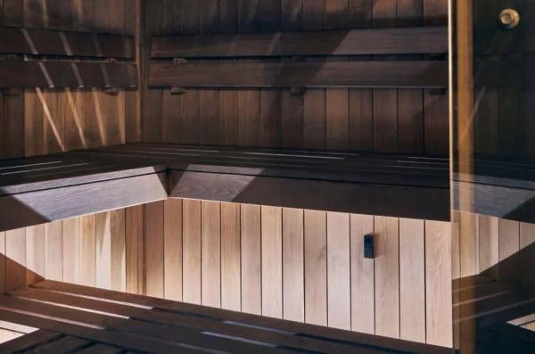 The sauna at Industrial Fitness | Queentown Gym