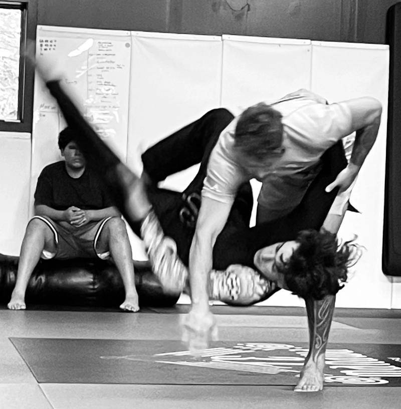 BJJ throw