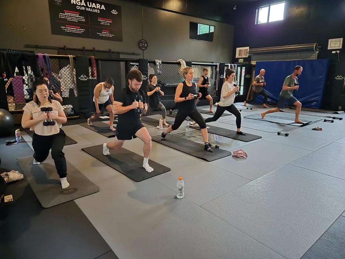 Pilates at Industrial fitness