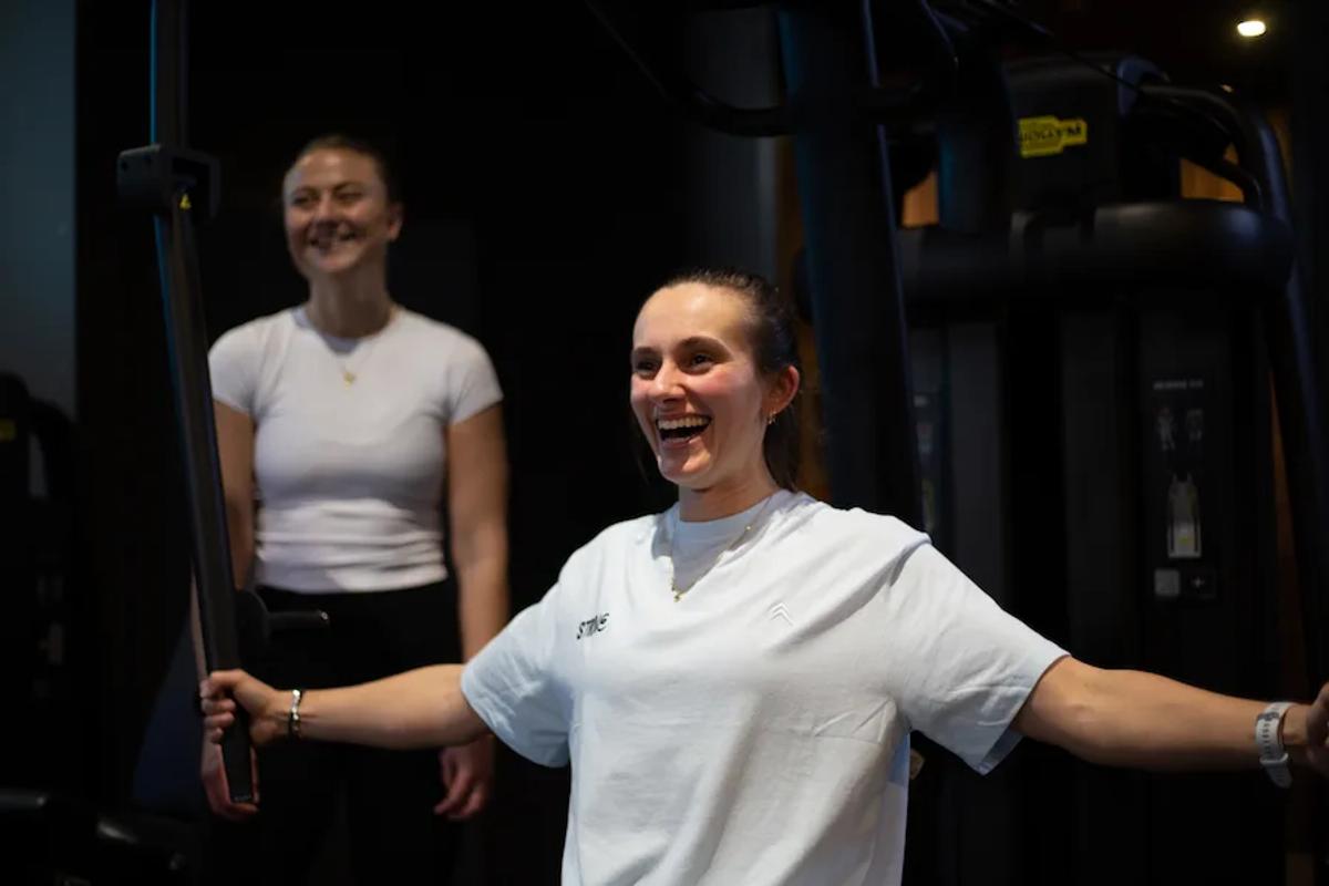 Ladies training session