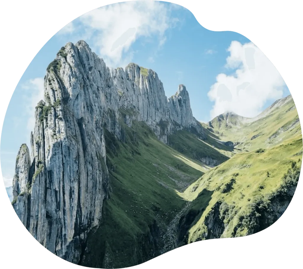Schweizer Berge und intakte Natur