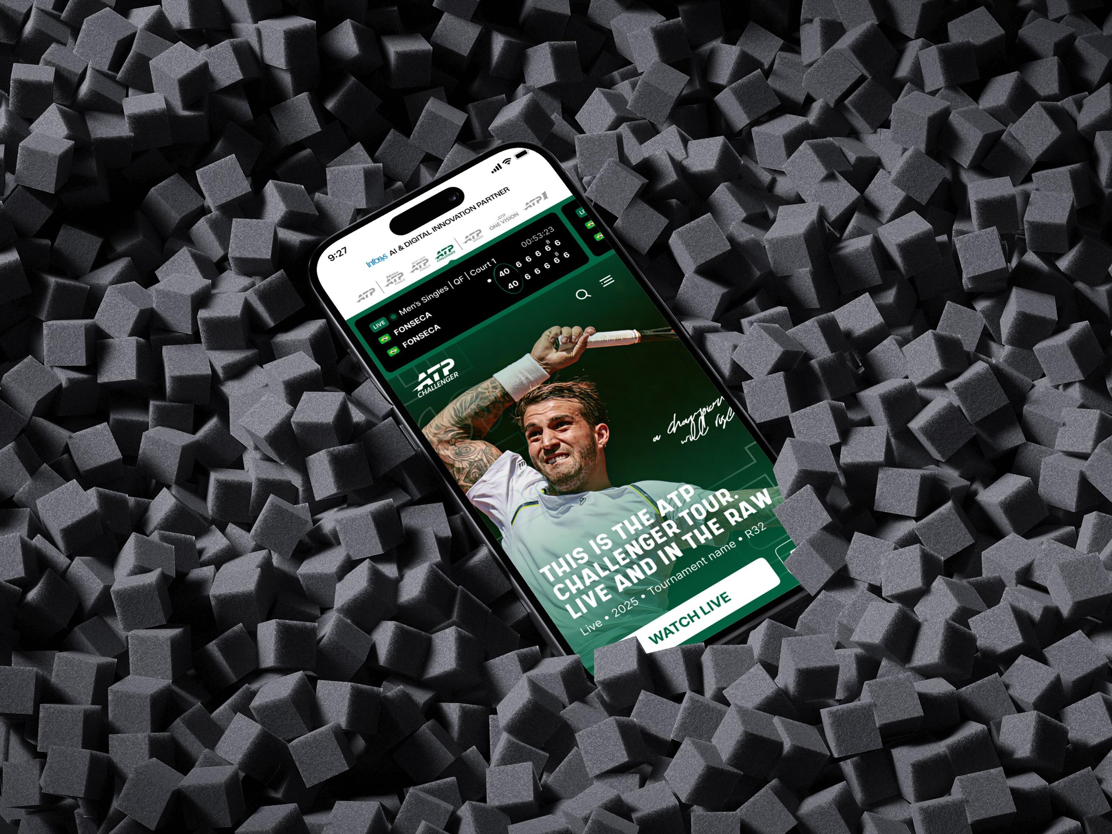 ATP Challenger — A VOD home for the next generation of tennis stars.