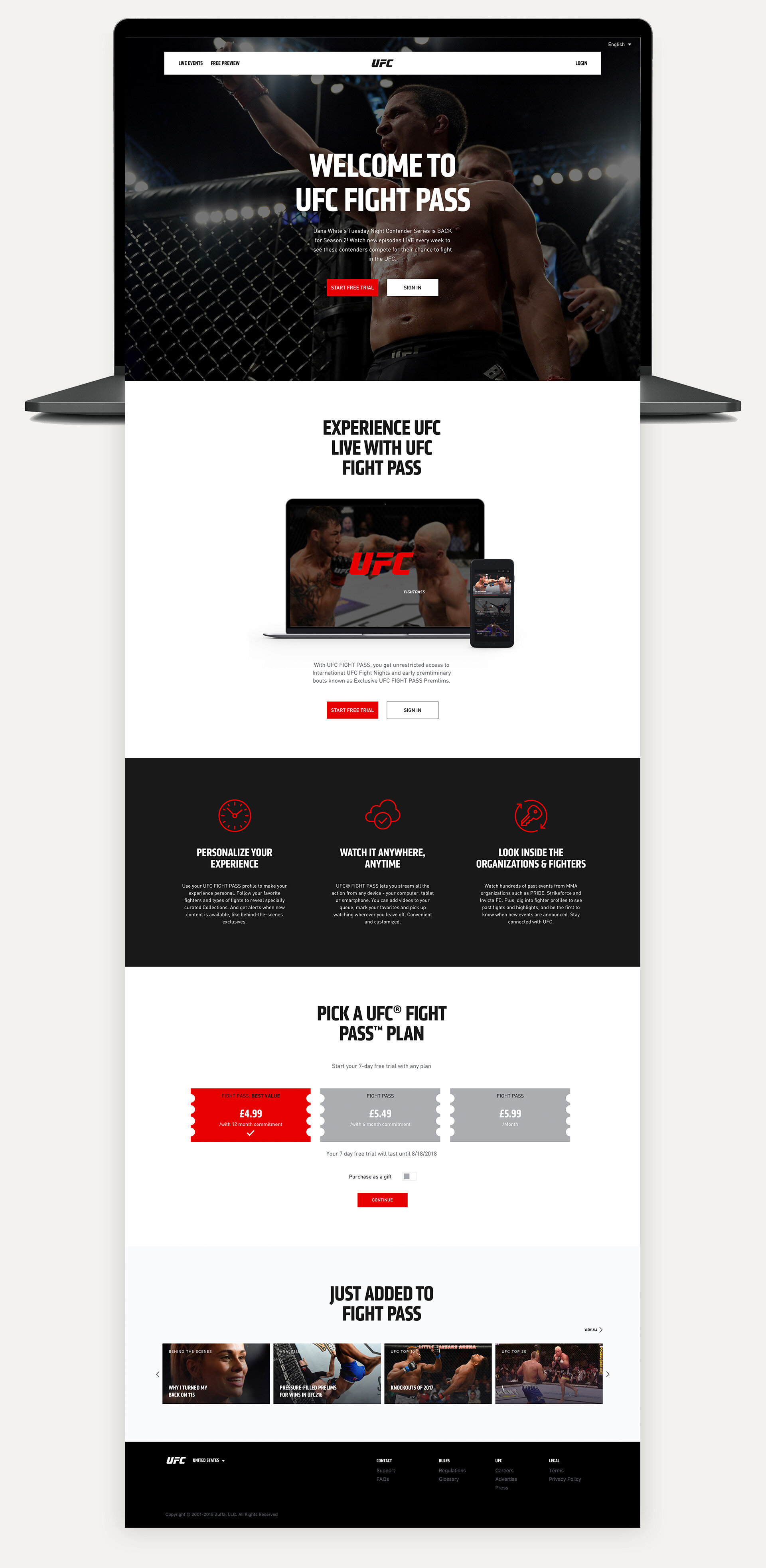 UFC Fight Pass — image 3 of 7