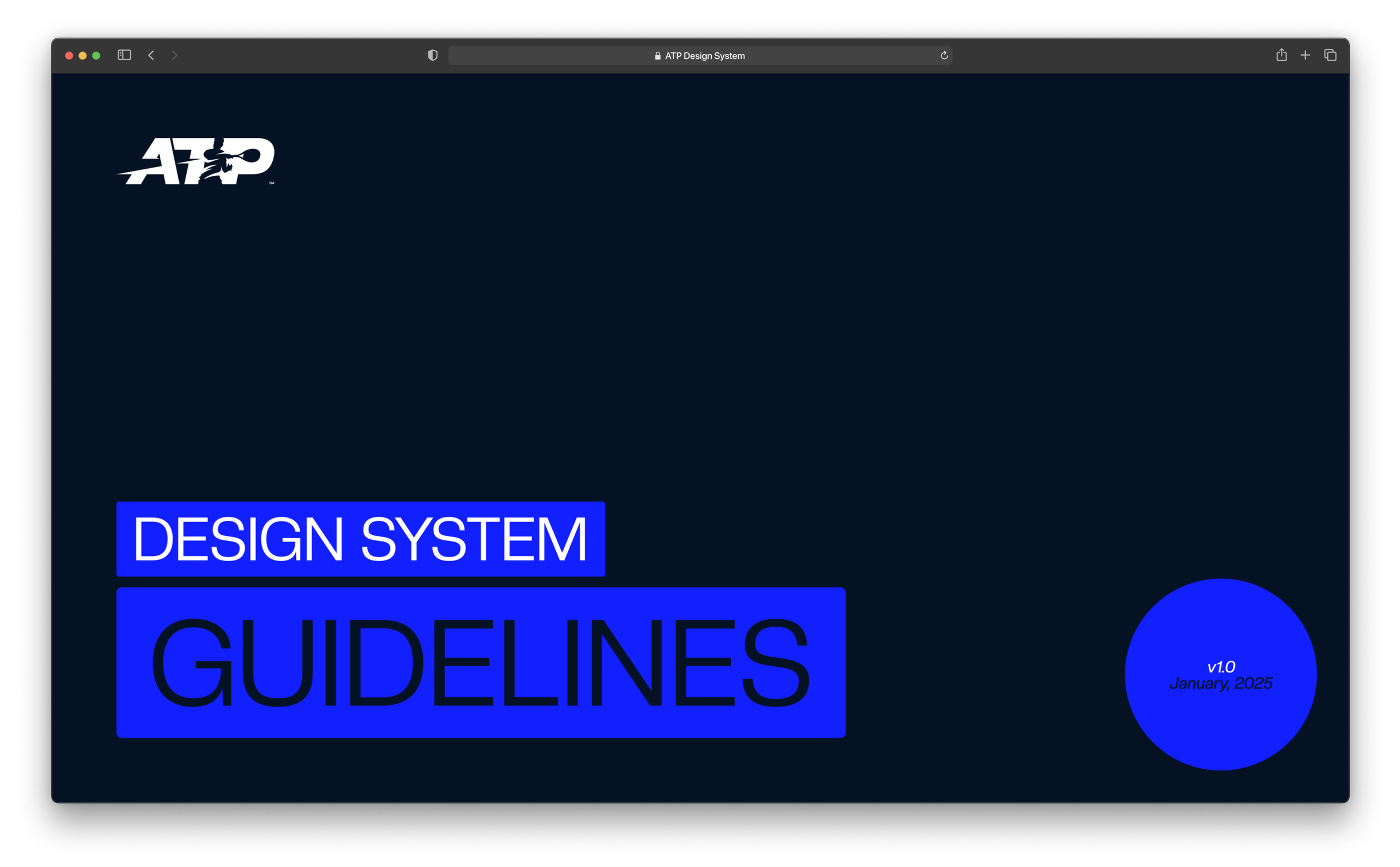 ATP Design System — image 4 of 14
