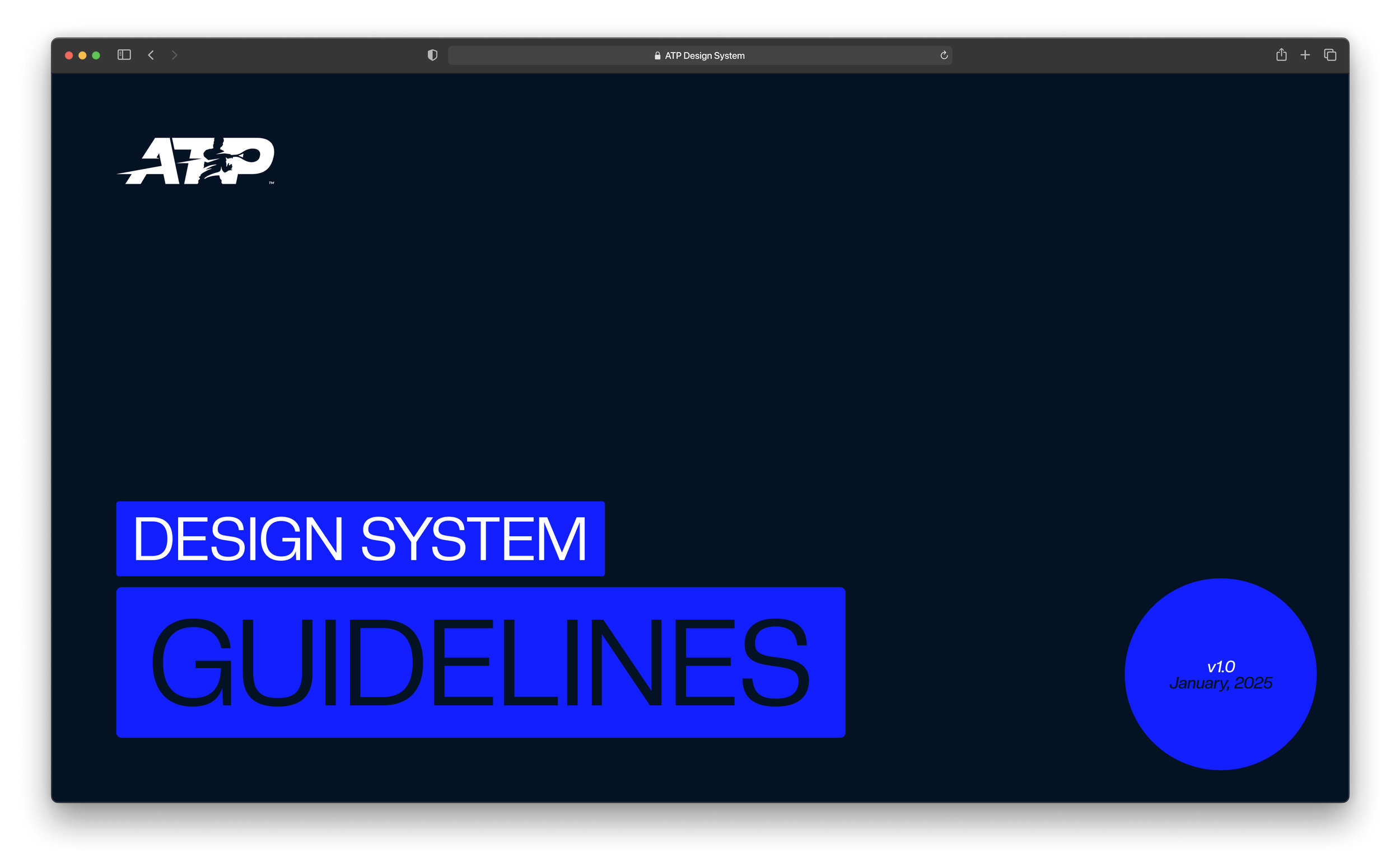 ATP Design System — image 4 of 14