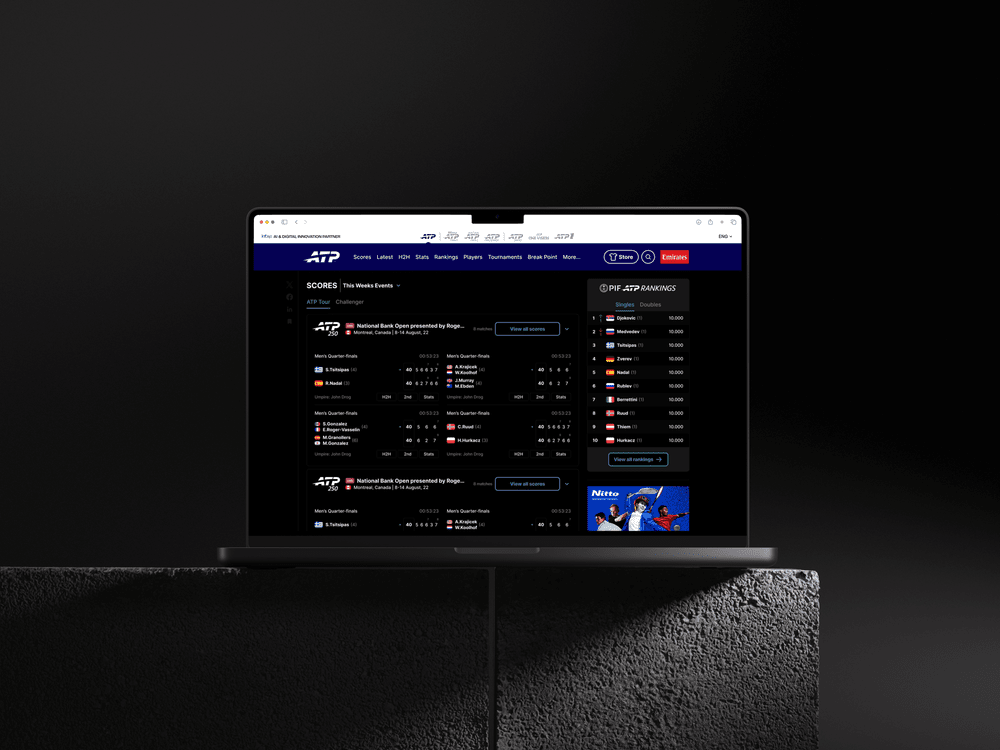 ATP Website — image 5 of 12