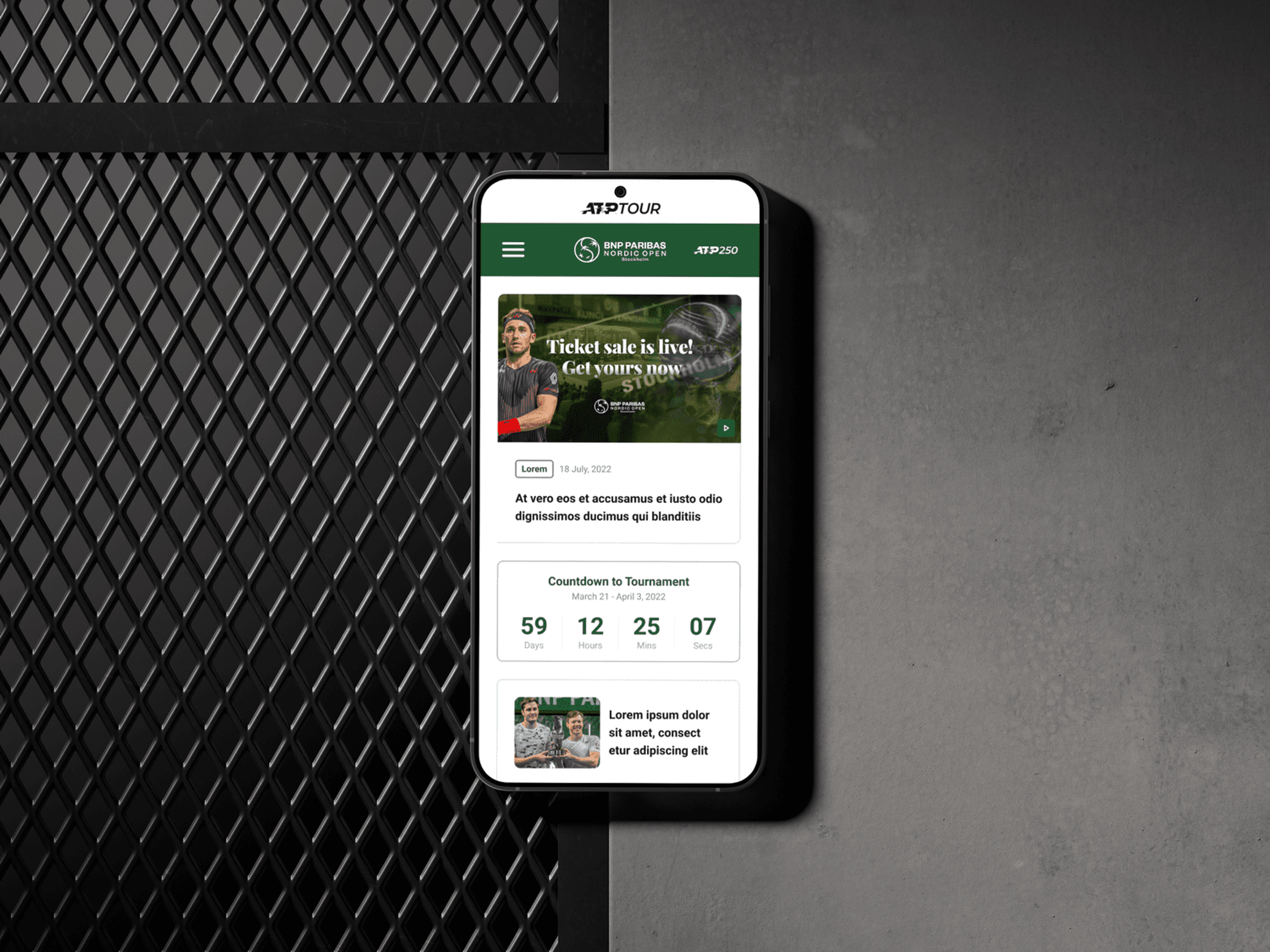 ATP Tournament Platform — image 5 of 22