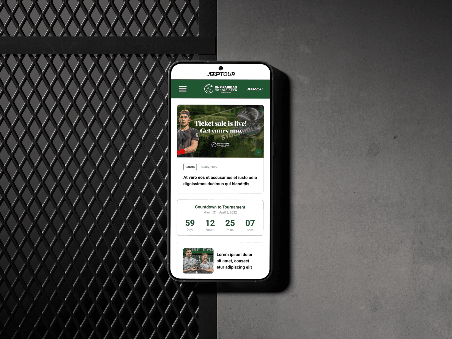 ATP Tournament Platform — image 5 of 22