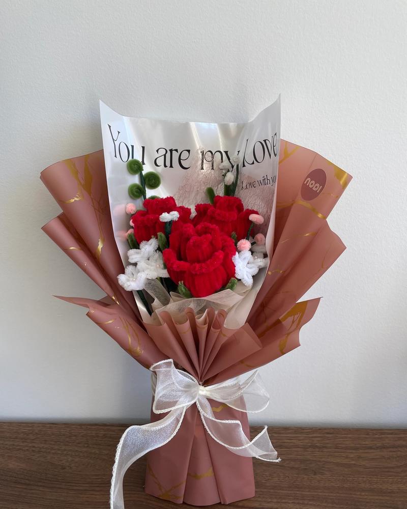 Crimson Romance Bouquet