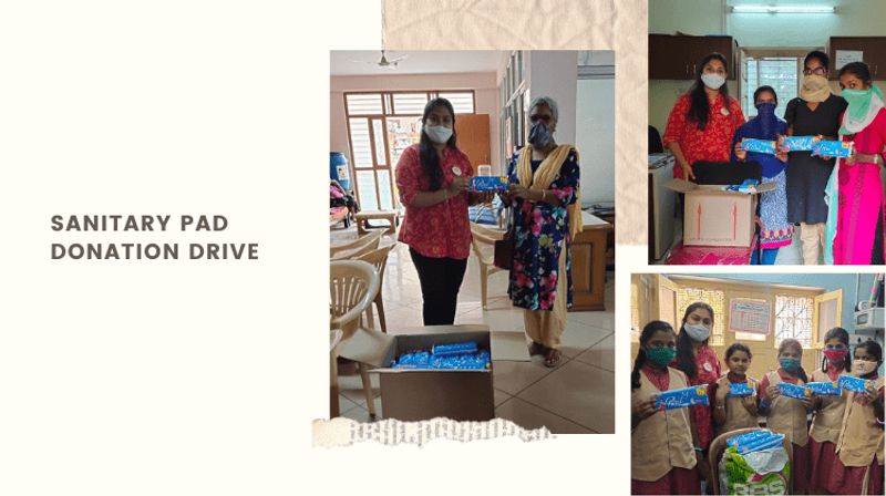 Sanitary Pad Donation Drive