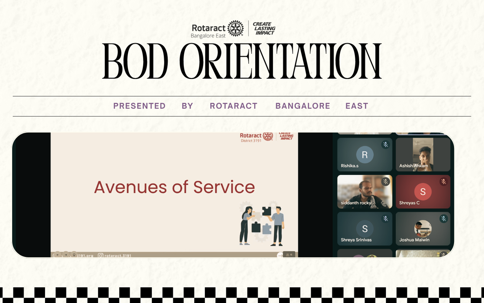 BOD Orientation