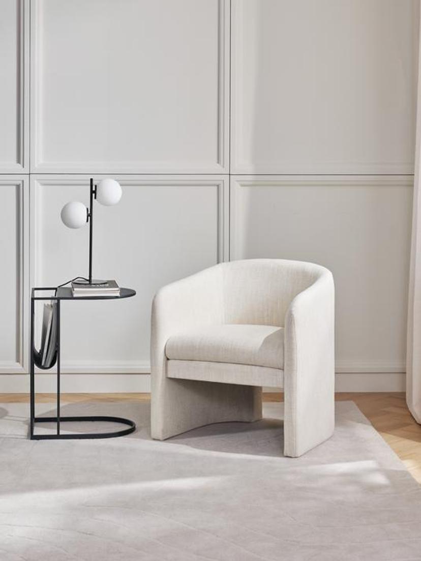 Capri beige armchair — image 5 of 6