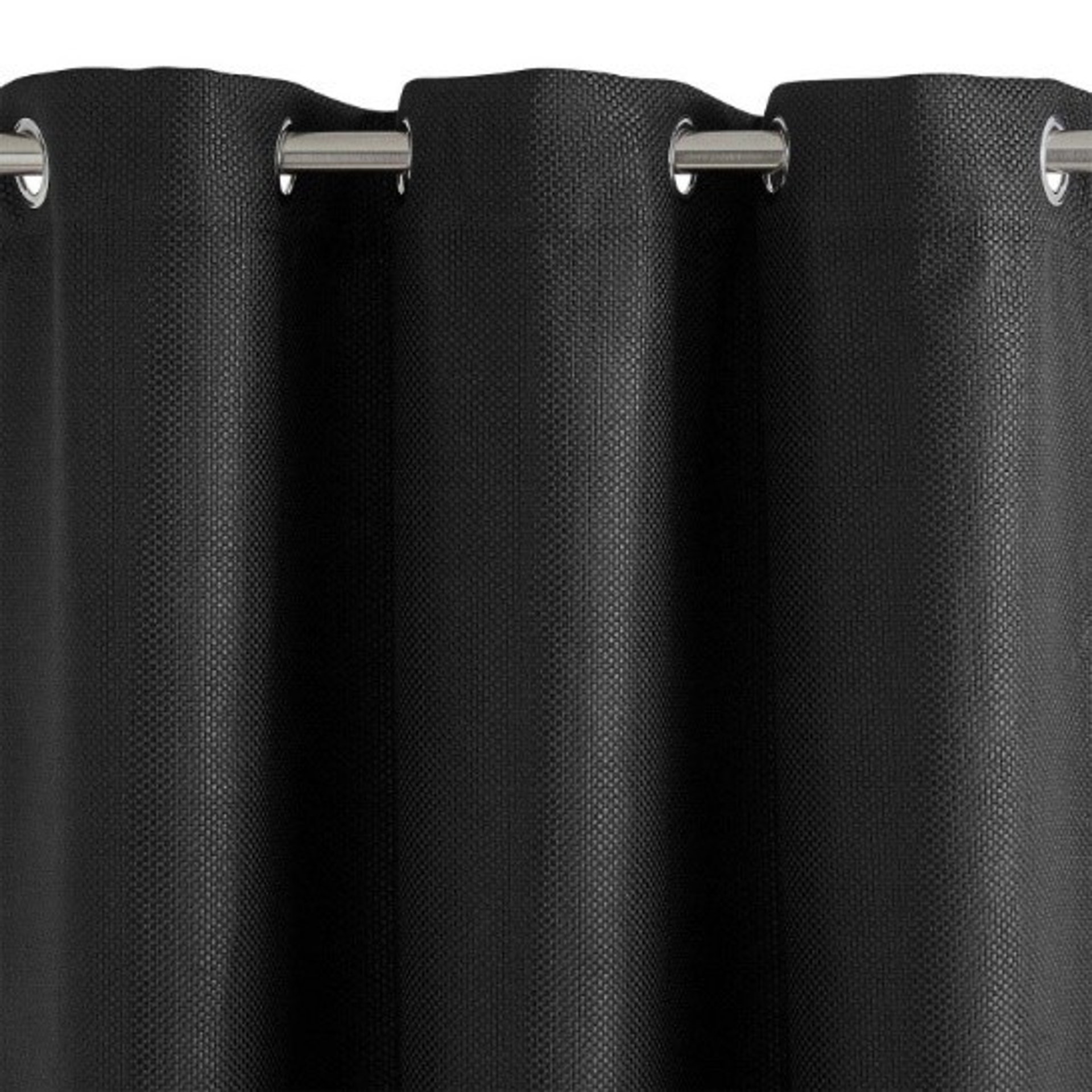 Black Cotton Curtain
