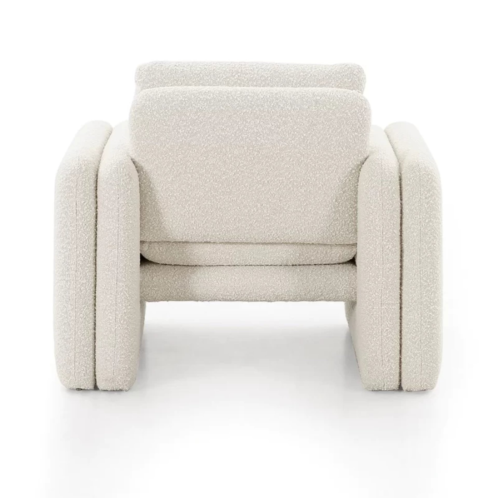 Ferrol white arm chair