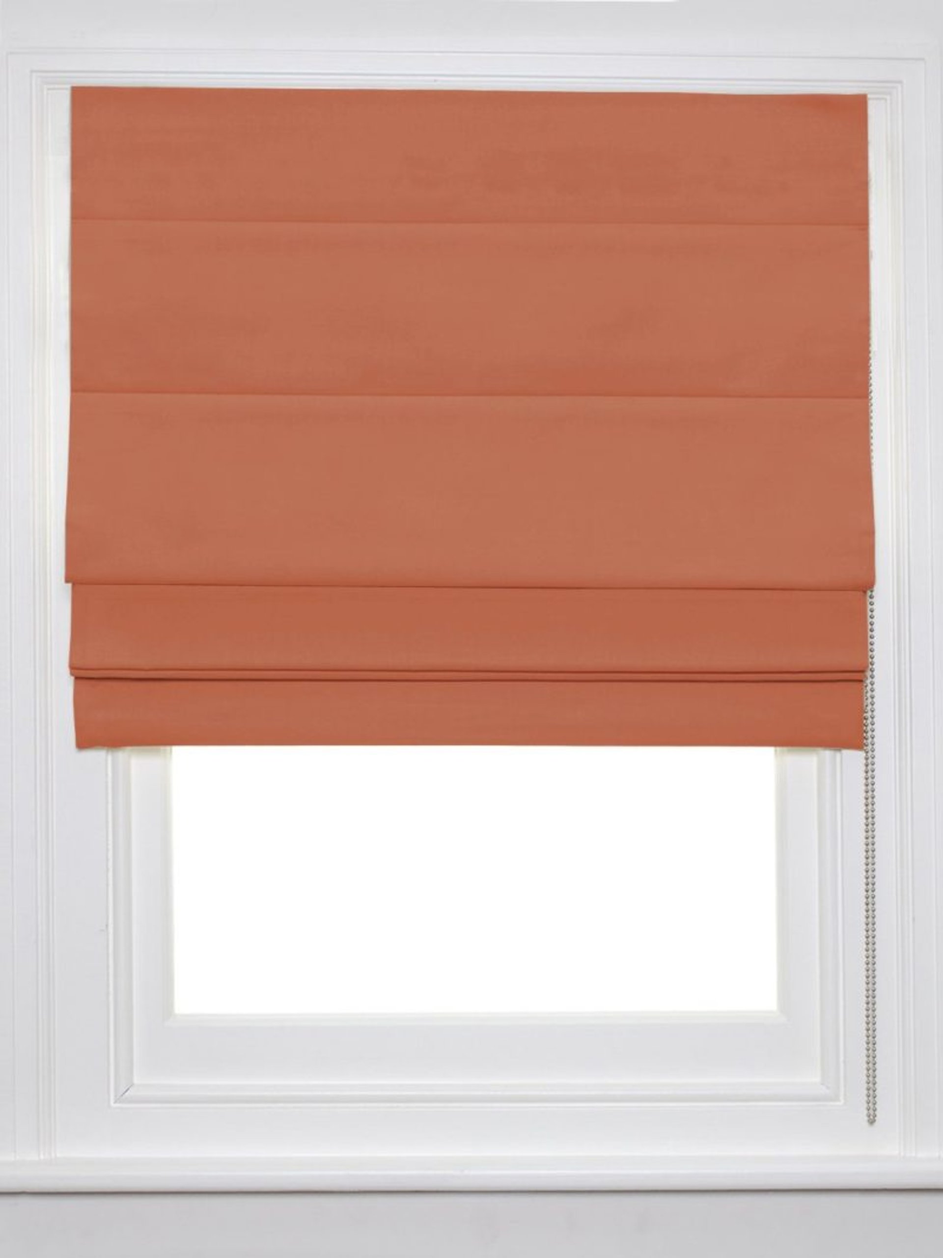 Orange Roman Blind