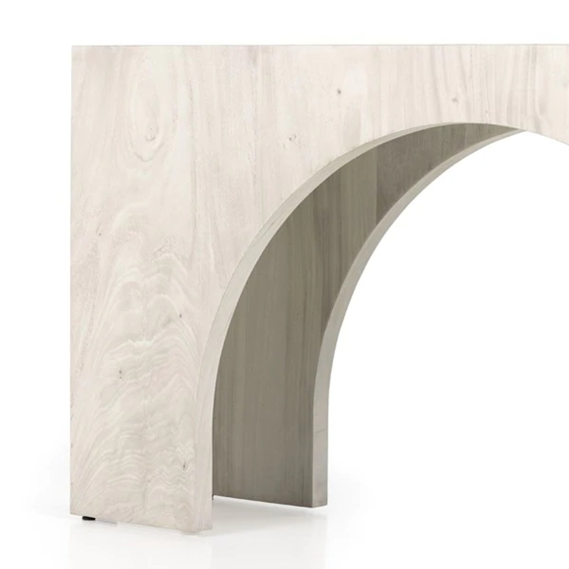 Alcantara console table