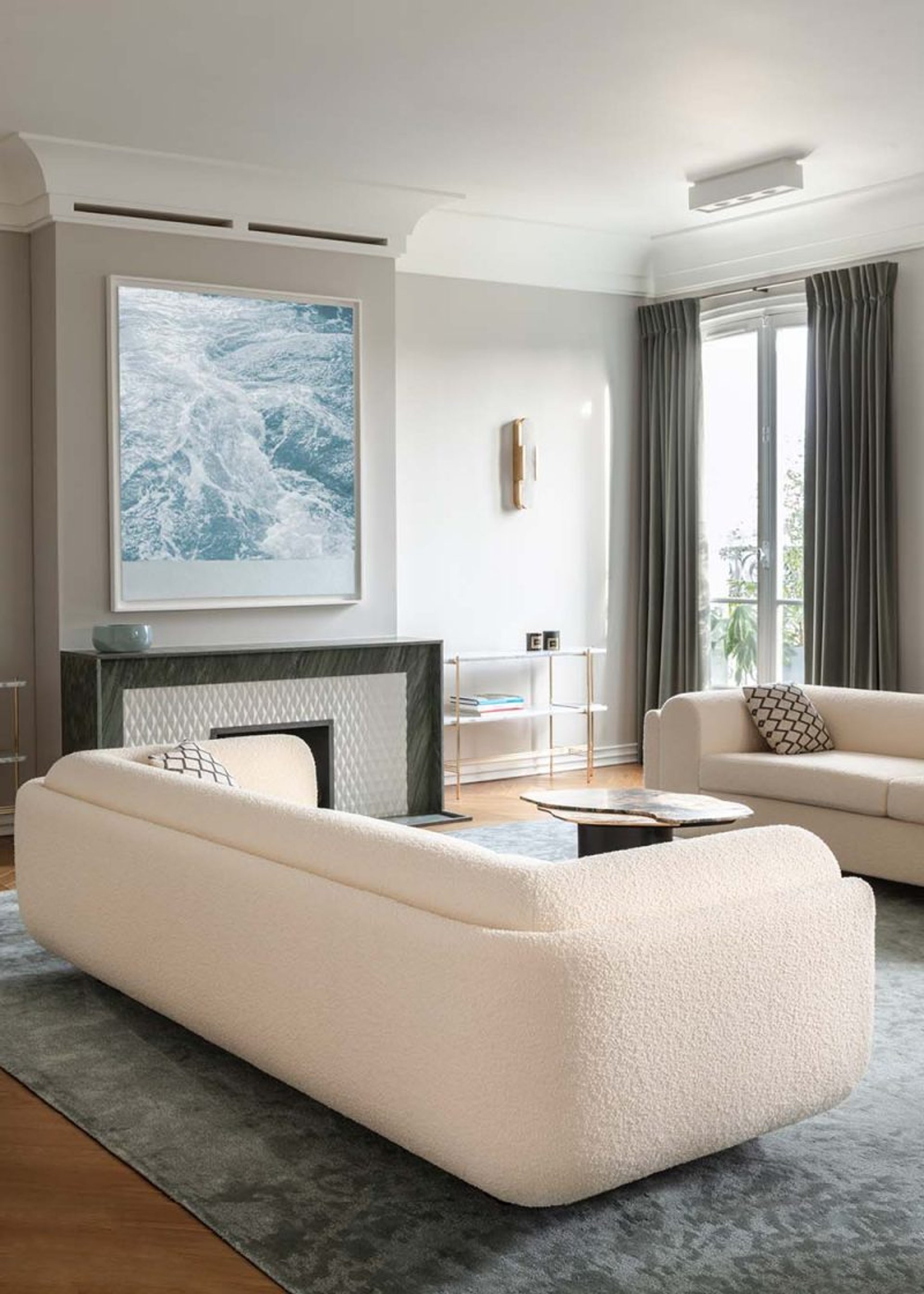 Martin sofa boucle