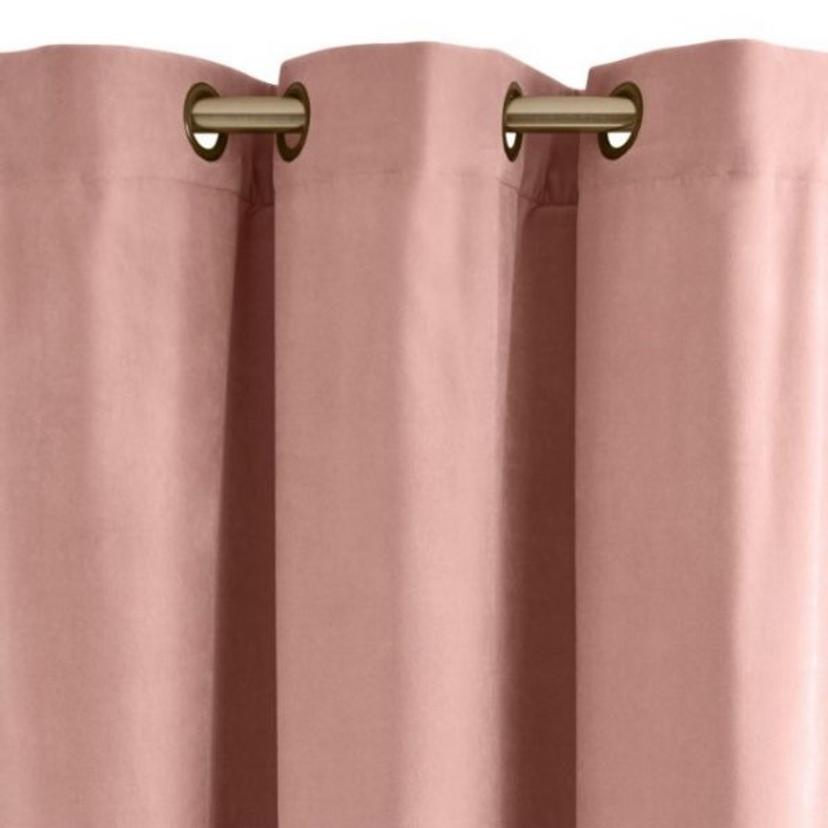 Pink Velvet Curtain — image 2 of 2