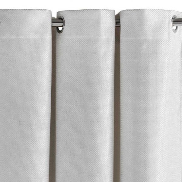 White Cotton Curtain