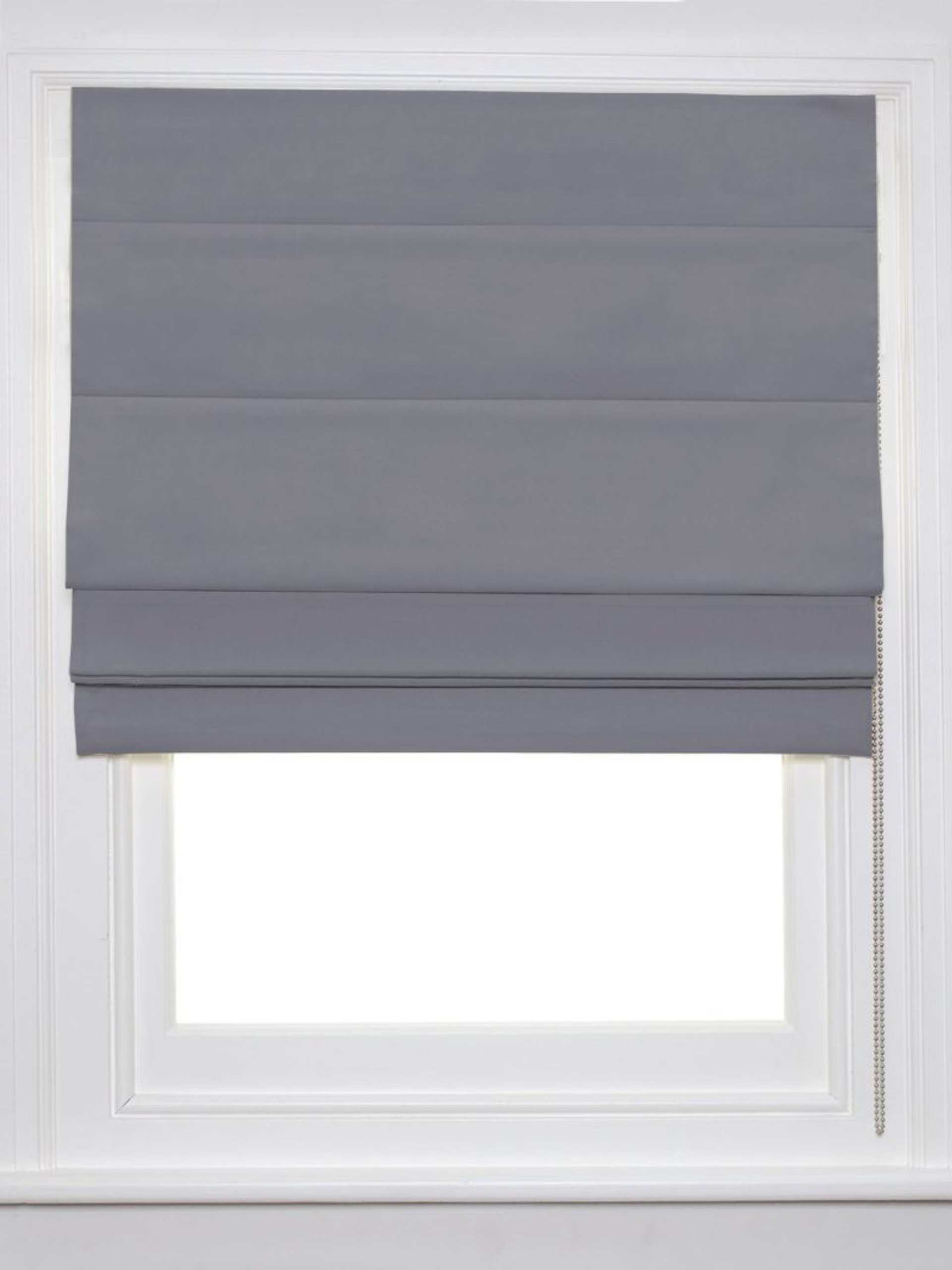 Dark Grey Roman Blind