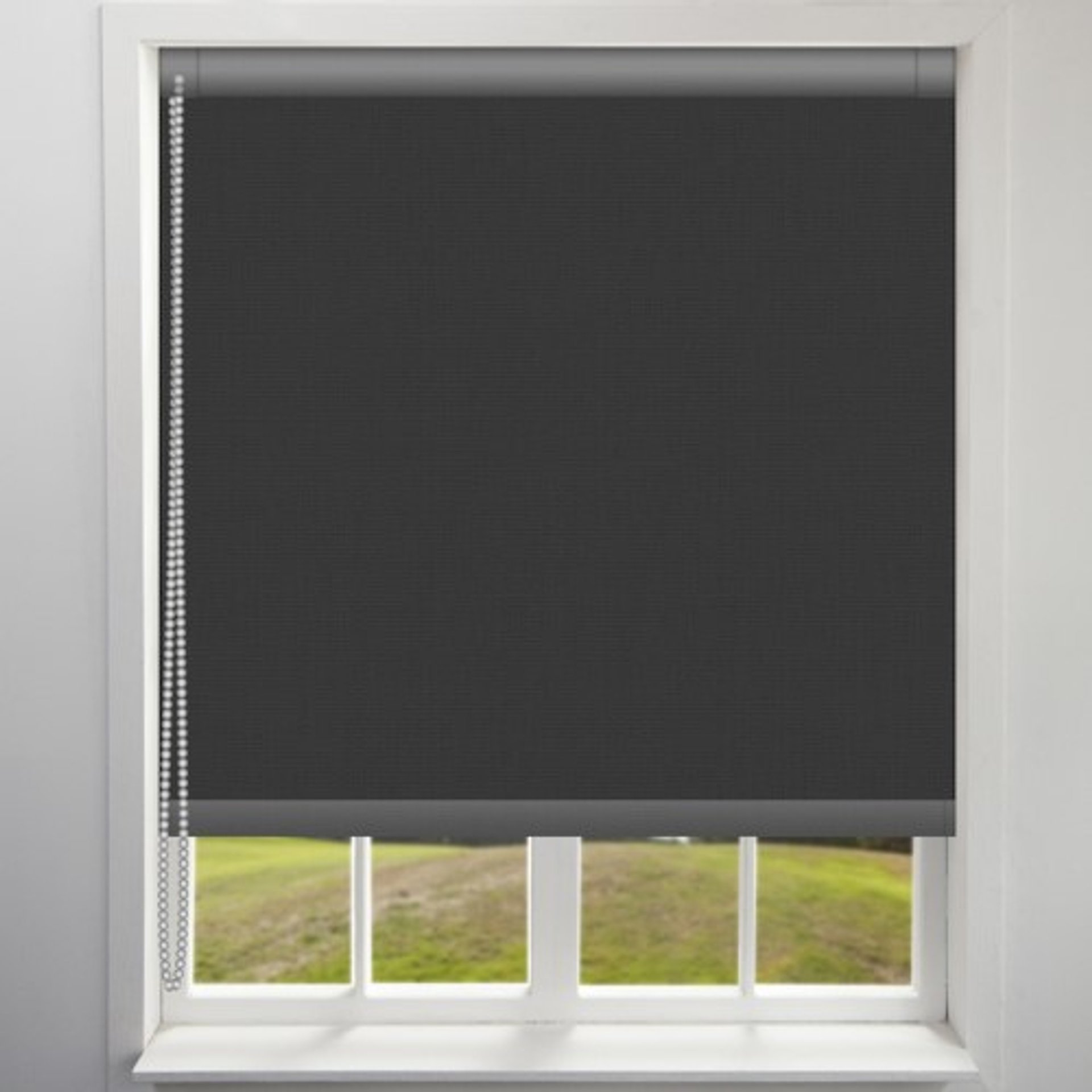 Black Blackout Roller Blind