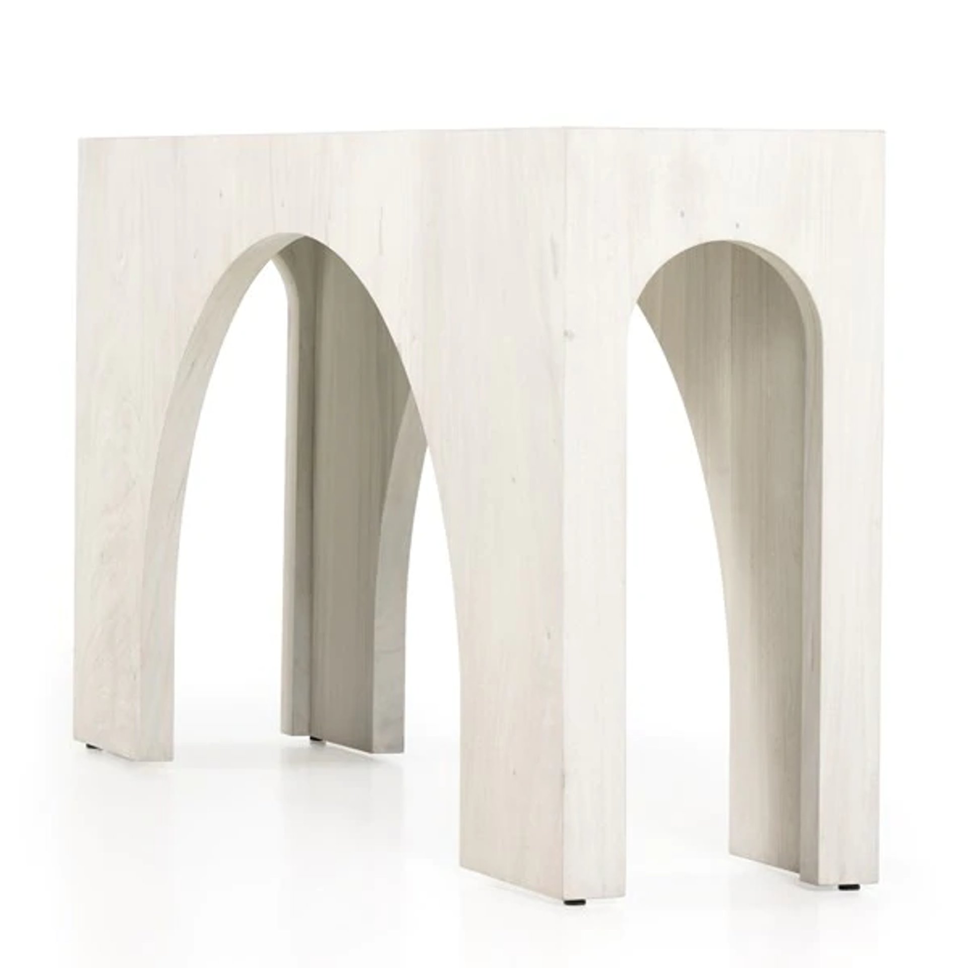 Alcantara console table