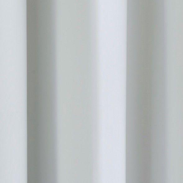 Plain White Blackout Curtain