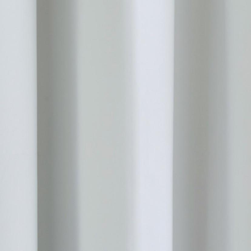 Plain White Blackout Curtain — image 2 of 2