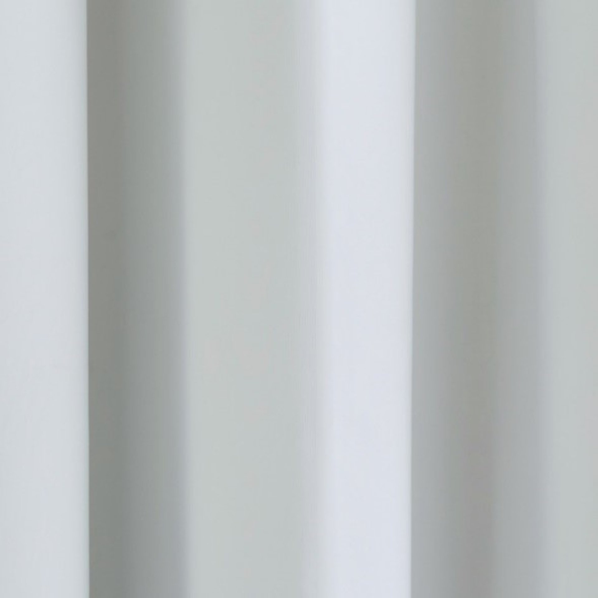 Plain White Blackout Curtain