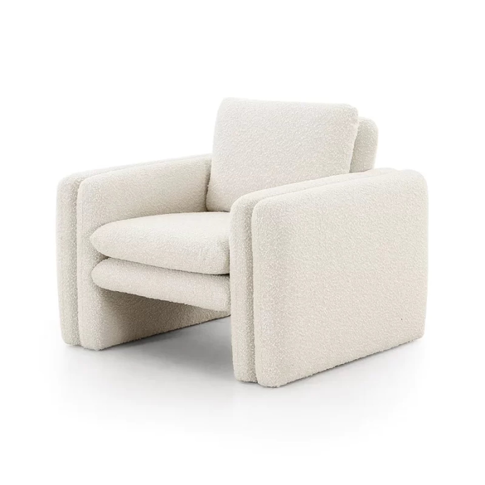 Ferrol white arm chair