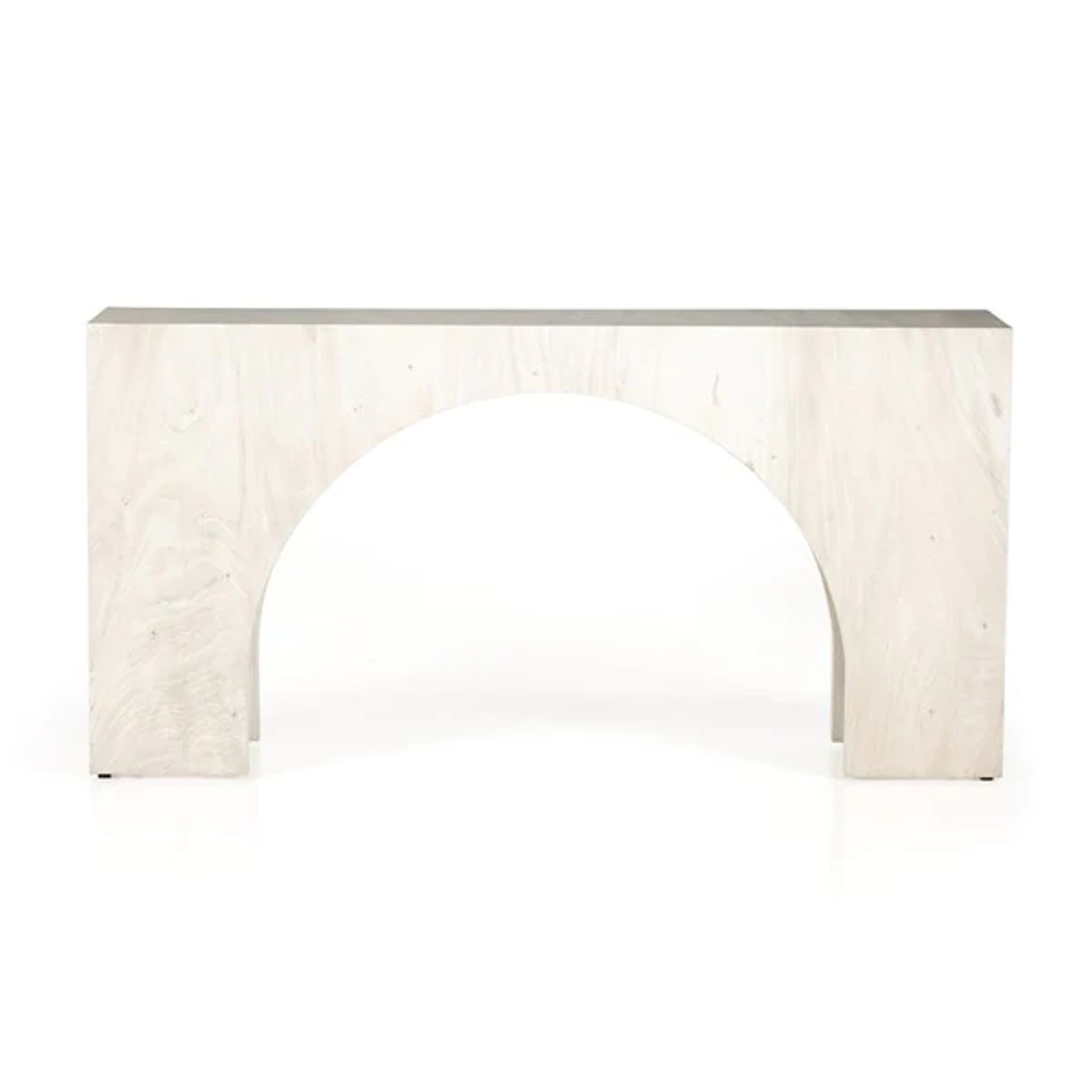 Alcantara console table