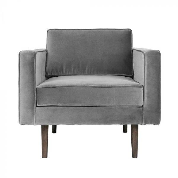 Maria Light Grey Arm Chair